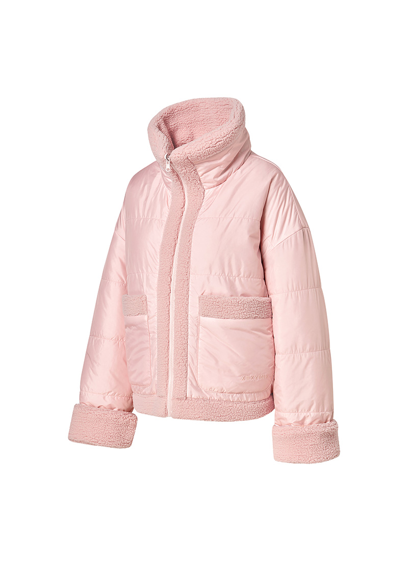 Áo 2 mặt Sherpa Woven Reversible Padded Jacket - XFK4JL1122 - Ảnh 28