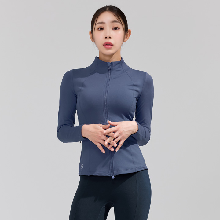 Áo Gela Intention Slim Fit Zip-Up Jacket - XJ0115F
