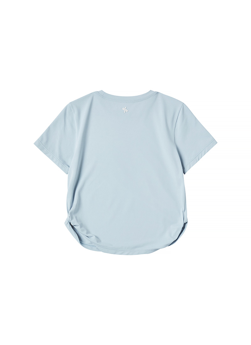 Air Mesh Side Twist Kids Short Sleeve - XFK2TS1301 - Ảnh 9