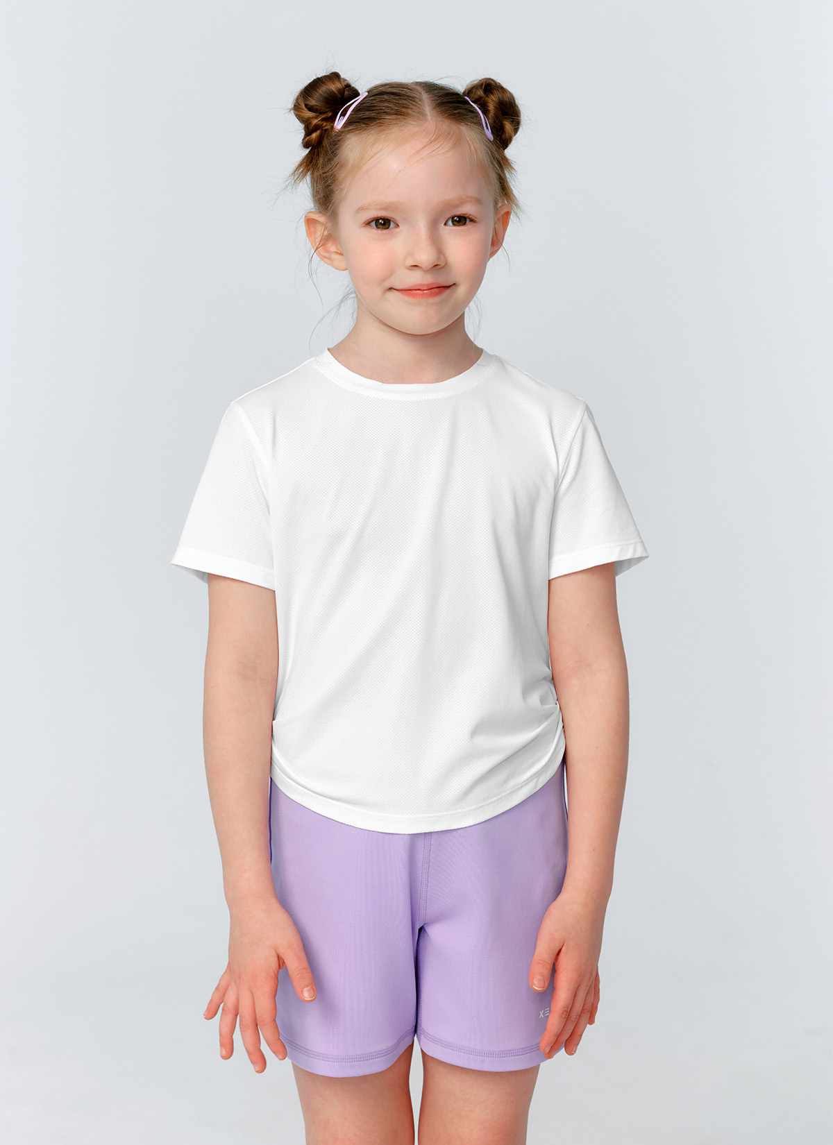 Air Mesh Side Twist Kids Short Sleeve - XFK2TS1301 - Ảnh 14