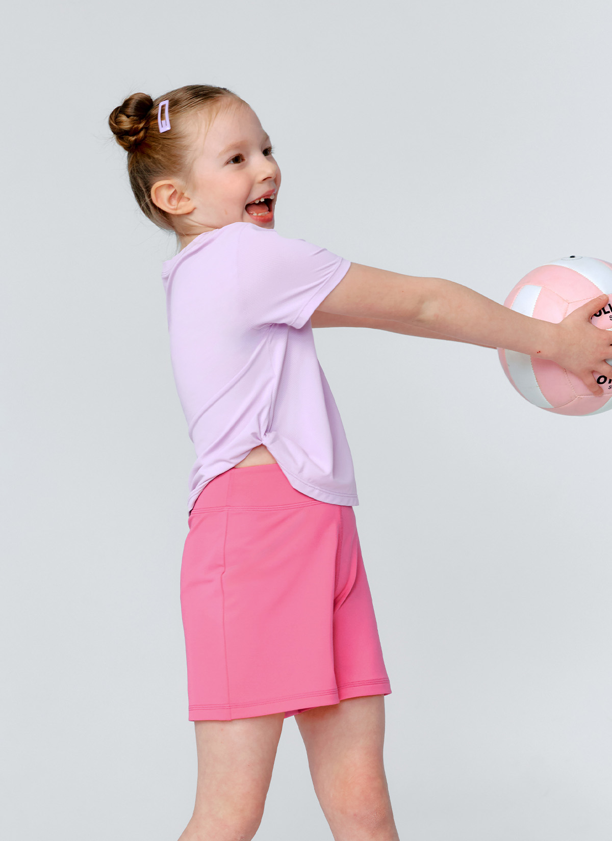 Air Mesh Side Twist Kids Short Sleeve - XFK2TS1301 - Ảnh 20