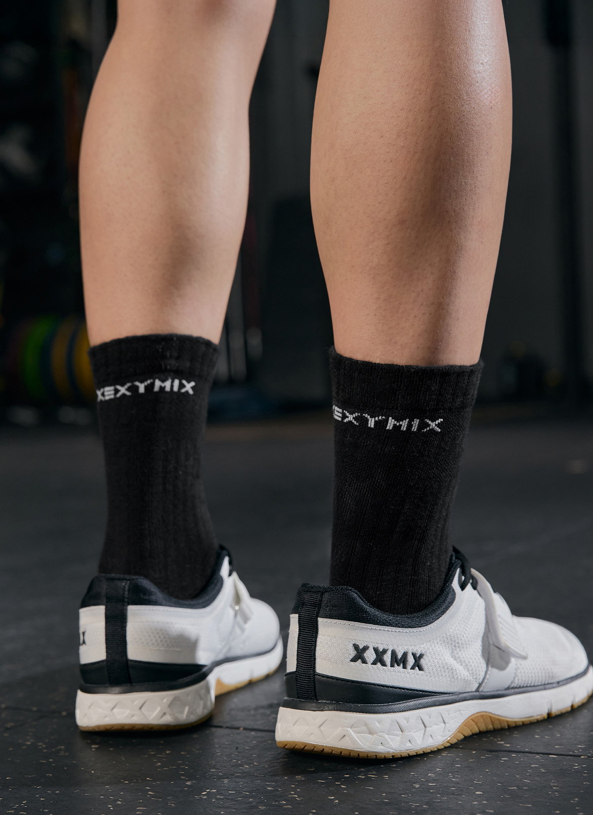 Biggolji Logo Crew Socks - XUK3AM1601 - Ảnh 7