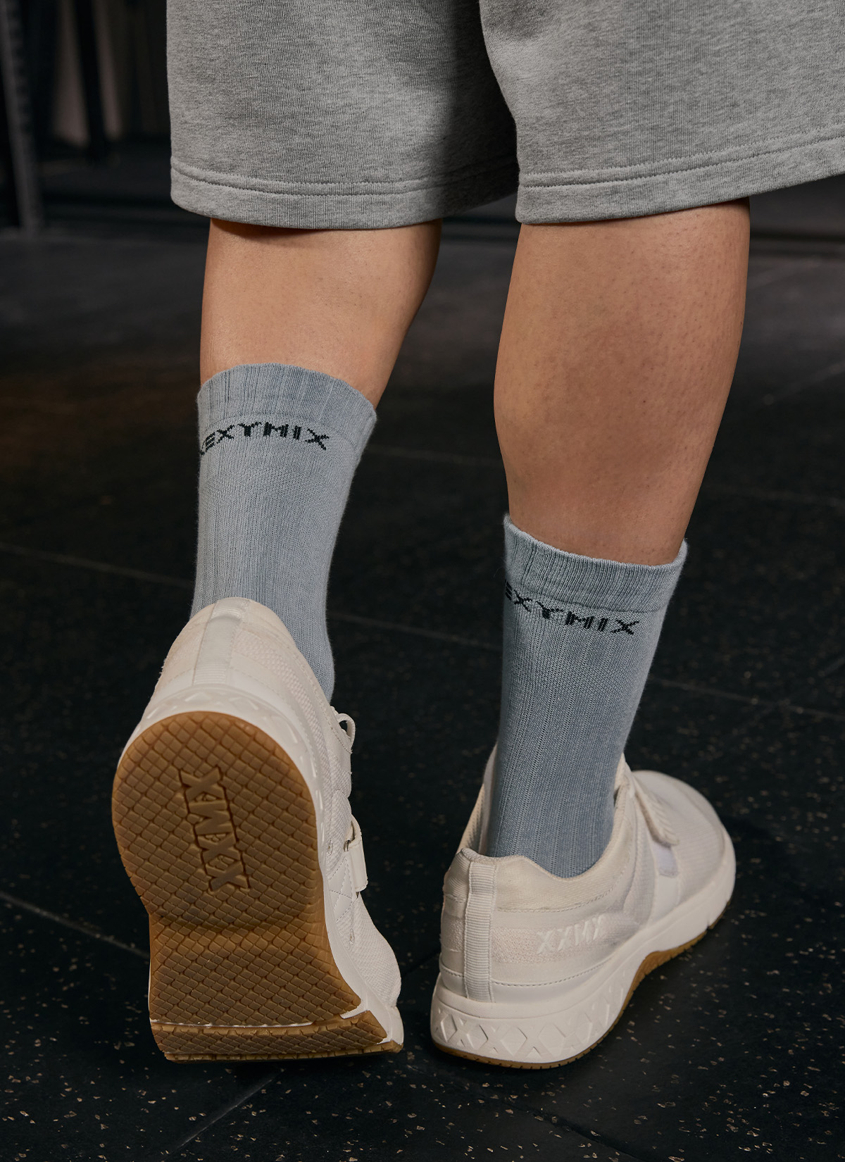Biggolji Logo Crew Socks - XUK3AM1601 - Ảnh 12