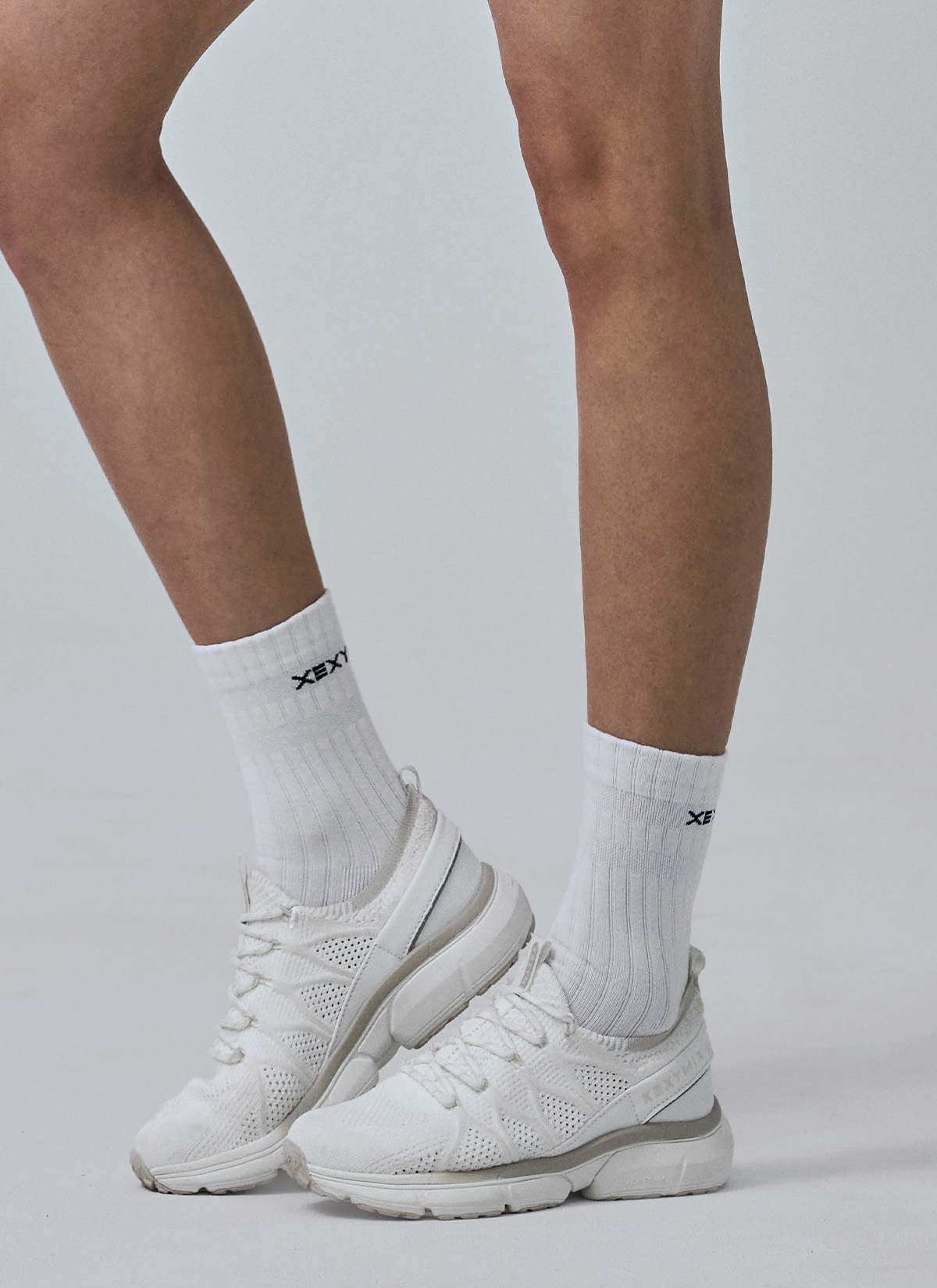 Biggolji Logo Crew Socks - XUK3AM1601 - Ảnh 16
