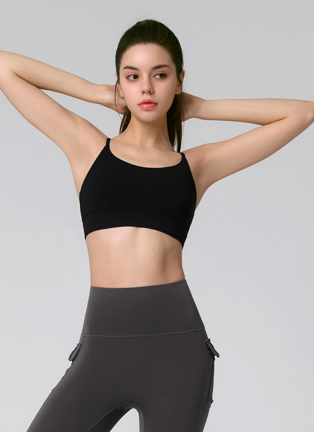 Áo Bra Top Heidi Basic_Black - XT8102E - Ảnh 3