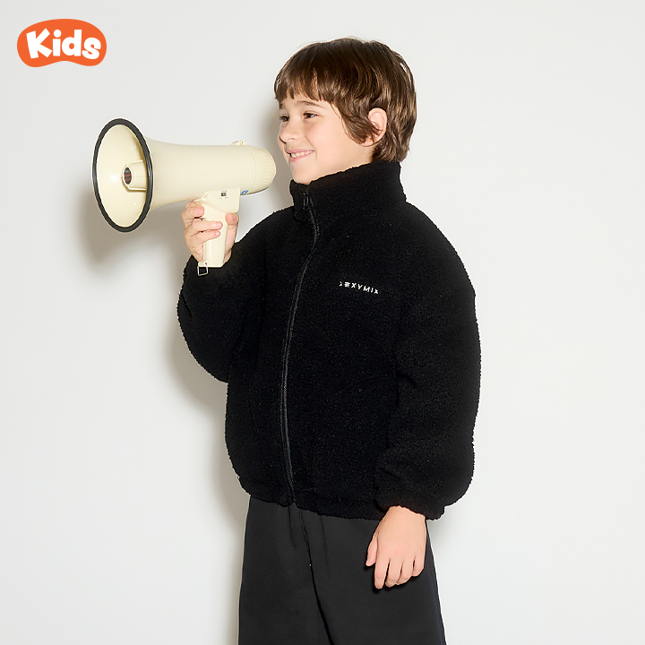 Áo khoác kids Sherpa Kids High Neck Jumper - XKUJK01J3