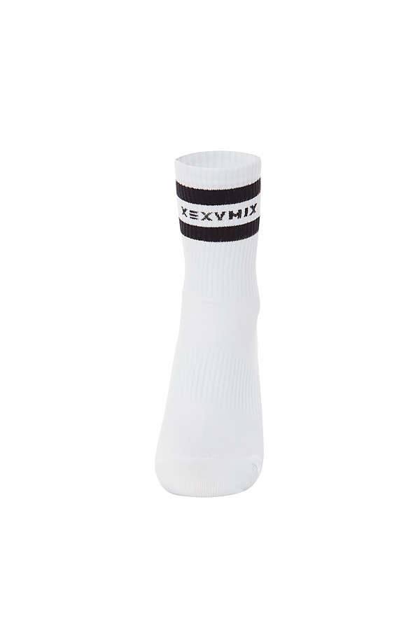 Tất cổ trung Line socks - XED200E - Ảnh 2
