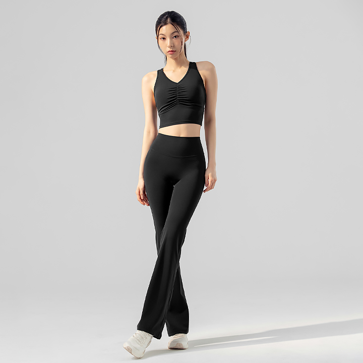 Quần loe Black Label Signature_Black - XWFLG13J3_XFK2LL1504
