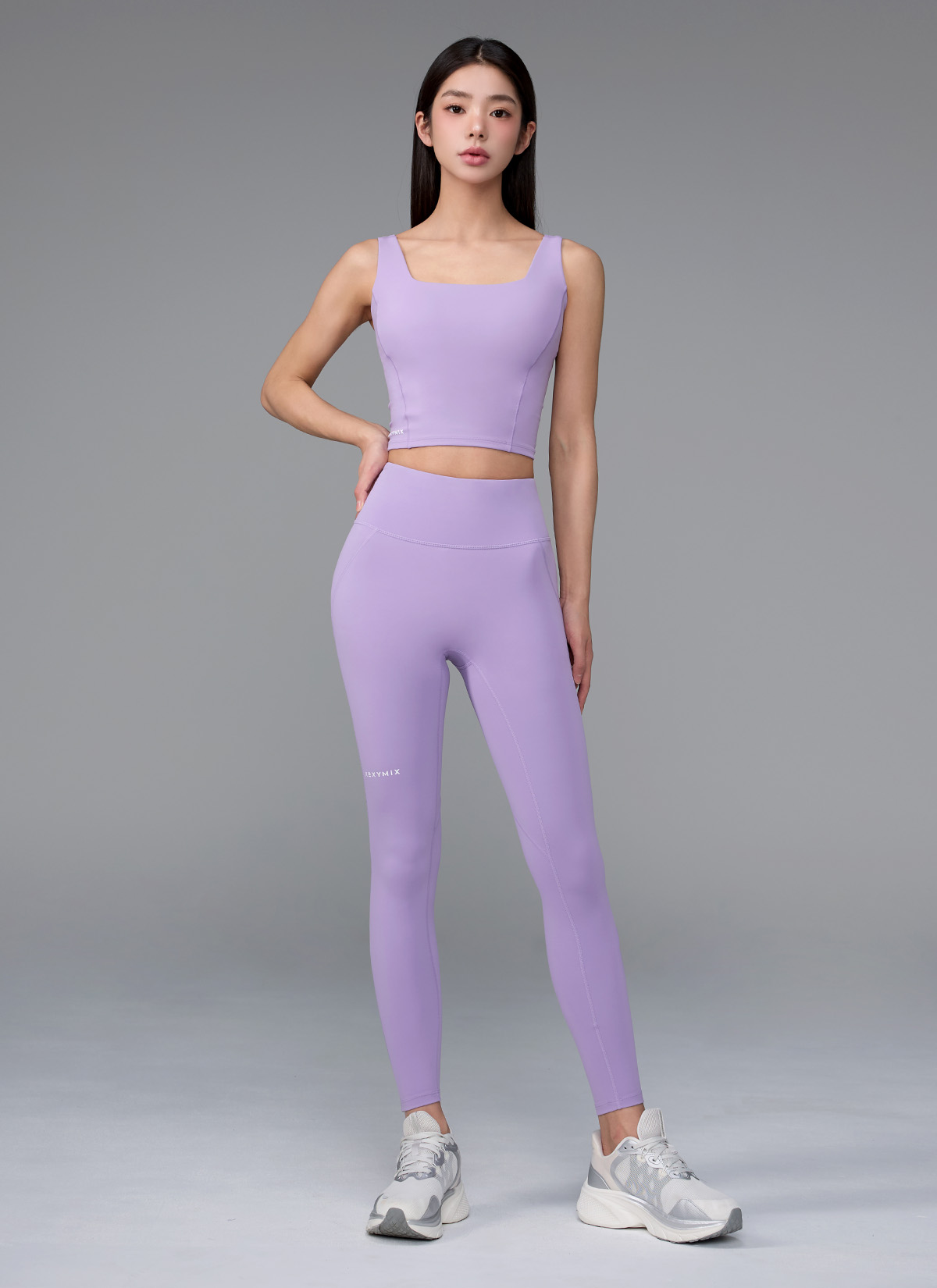 Quần Leggings Black Label Signature 380N – XP9167F - Ảnh 5
