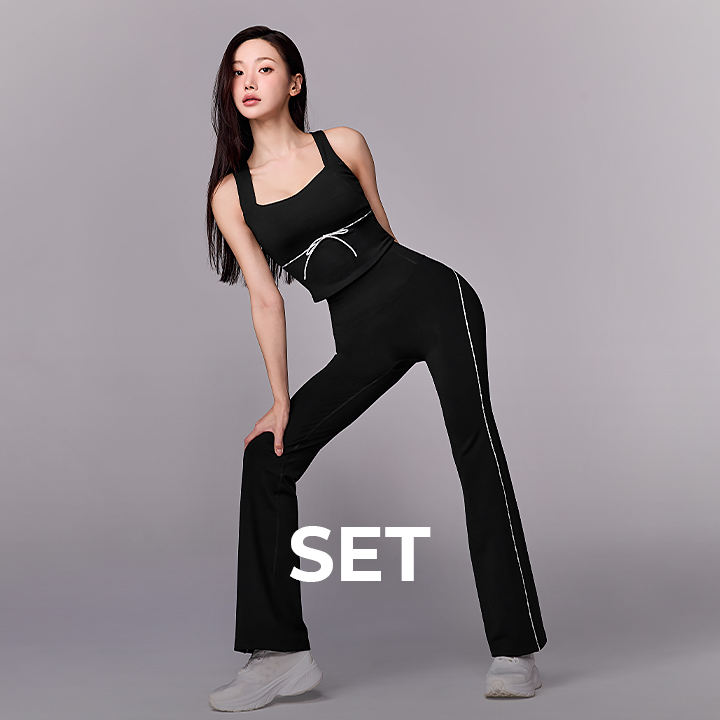 [SET] Comfort Fine Logo Piping - XFL1BL1504_XFL1LL1503