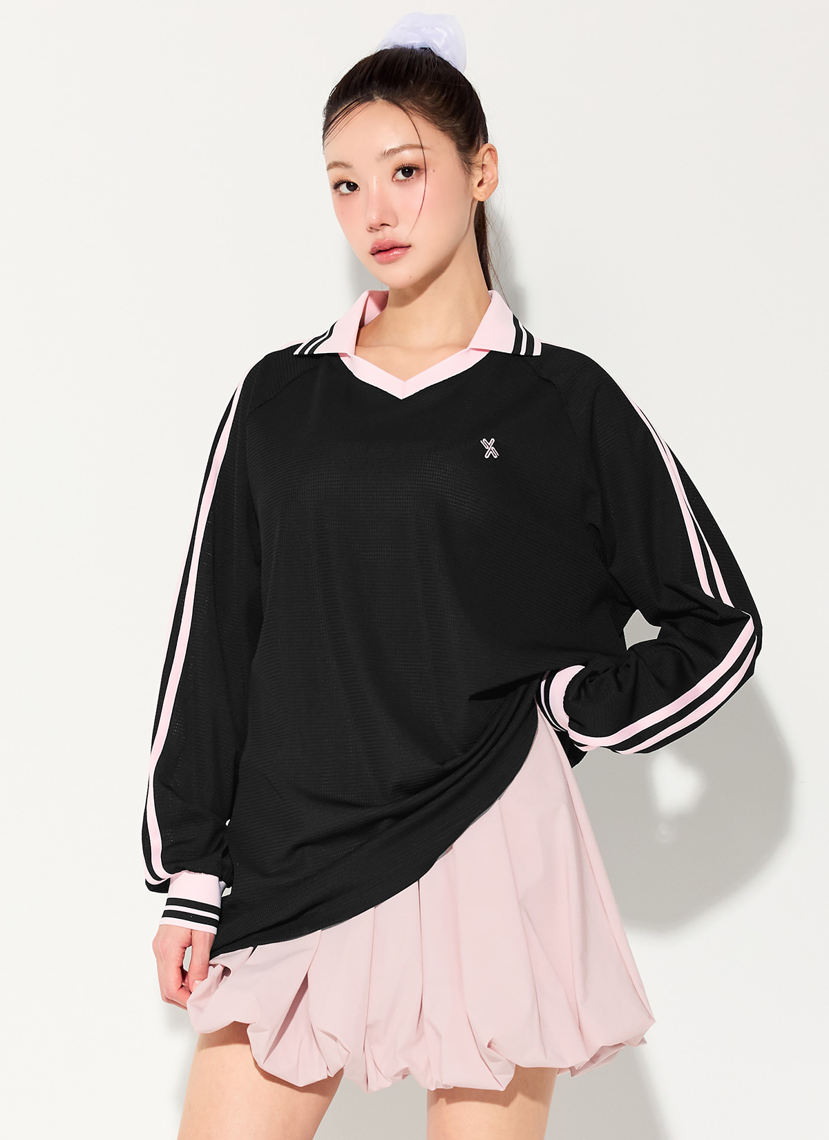 Áo Mesh Trackline Open Collar - XFL2TL1112 - Ảnh 7